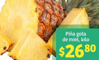 Soriana Híper Piña gota de miel, kilo oferta