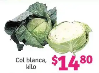 Soriana Híper Col blanca, kilo oferta