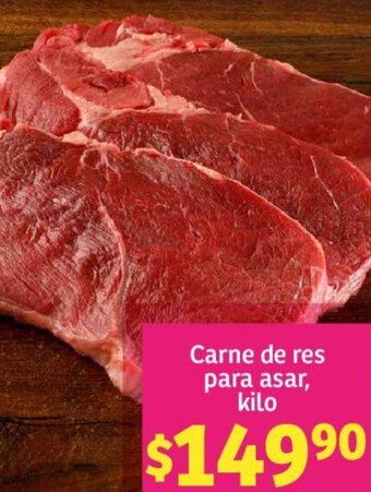 Soriana Híper Carne de res para asar, kilo oferta