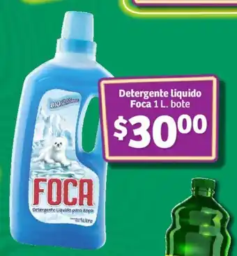 Detergente Liquido Foca 1 L. bote