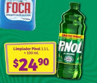 Limpiador Pinol 1.1 L. + 100 ml.