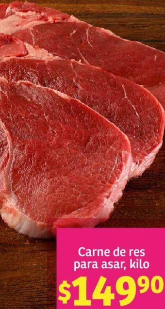 Soriana Mercado Carne de res para asar, kilo oferta