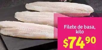 Soriana Mercado Filete de basa, kilo oferta