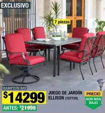 The Home Depot JUEGO DE JARDÍN ELLISON (157724) oferta
