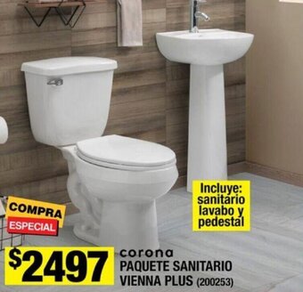 The Home Depot corona PAQUETE SANITARIO VIENNA PLUS (200253) oferta