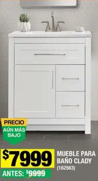 The Home Depot MUEBLE PARA BAÑO CLADY (162563) oferta