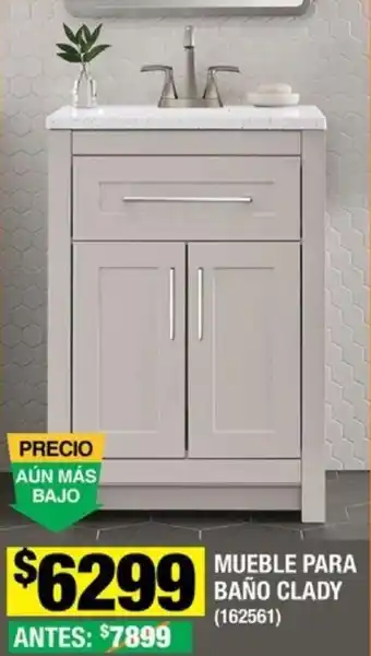 The Home Depot MUEBLE PARA BAÑO CLADY (162561) oferta