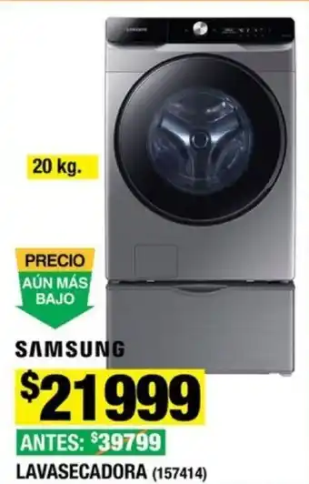 The Home Depot SAMSUNG LAVASECADORA (157414) oferta