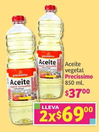 Soriana Súper Aceite vegetal Precíssimo 850 ml. oferta
