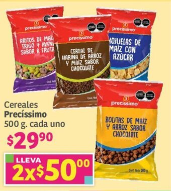 Cereales Precíssimo 500 g. cada uno