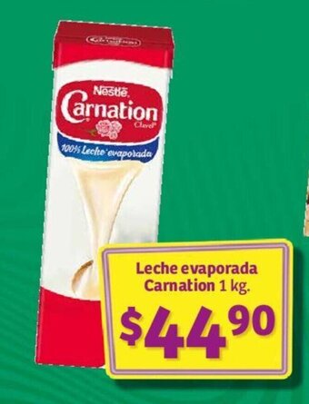 Soriana Express Leche evaporada Carnation 1 kg. oferta