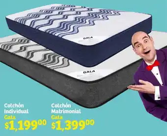 Soriana Express Colchón Individual Gala oferta