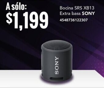 City Club Bocina SRS XB13 Extra bass SONY 4548736122307 oferta