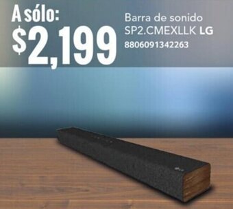 City Club Barra de sonido SP2.CMEXLLK LG 8806091342263 oferta