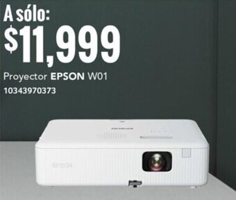 Proyector EPSON W01 10343970373