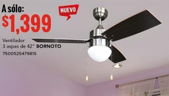 City Club Ventilador 3 aspas de 42" BORNOTO 7500525479815 oferta