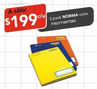 City Club 3 pack NORMA color 7702111877283 oferta