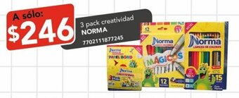 City Club 3 pack creatividad NORMA 7702111877245 oferta