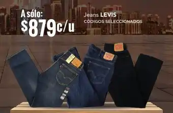 Jeans LEVIS CÓDIGOS SELECCIONADOS