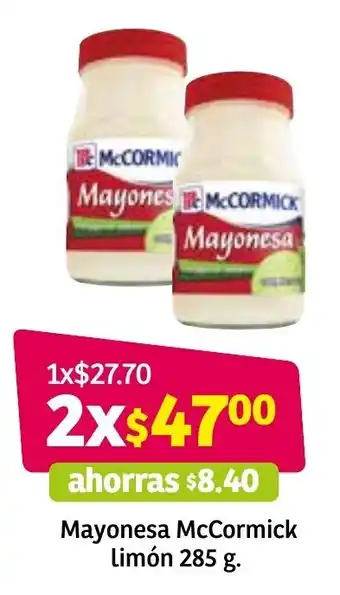 Soriana Súper Maronesa McCormick Limón 285g oferta