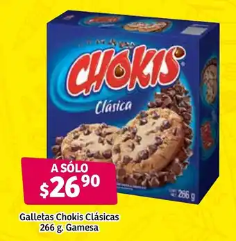 Soriana Súper Galletas Chokis Clásicas 266g Gamesa oferta