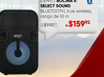 DelSol Bocina true wireless bt1406 negro select sound oferta