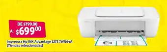 Impresora Hp Ink Advantage 1275 7WN64A