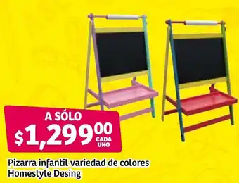 Soriana Súper Pizarra Ingantil Variedad de Colores Homestyle Desing oferta