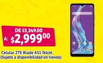 Celular ZTE Blade A51 Telcel