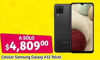 Soriana Súper Celular Samsung Galaxy A12 Telcel oferta