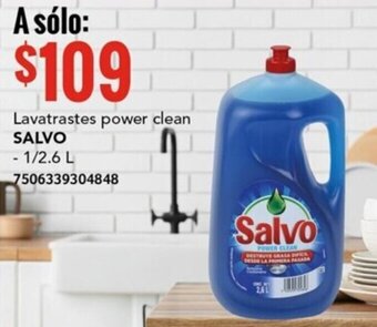 City Club Lavatrastes power clean SALVO -1/2.6L oferta