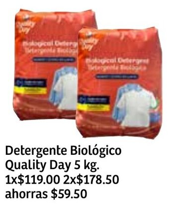 Detergente Biológico Quality Day 5kg