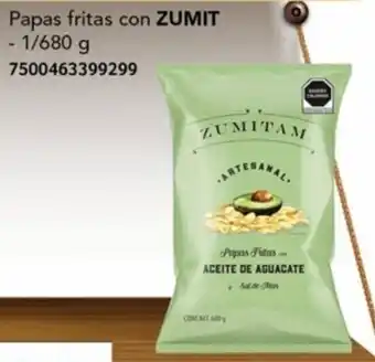 City Club Papas fritas con ZUMIT 1/680 g 7500463399299 oferta