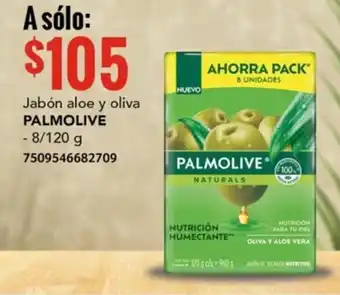 City Club Jabón aloe y oliva PALMOLIVE -8/120 g oferta