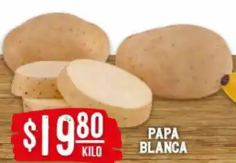 Soriana Súper Papa Blanca oferta