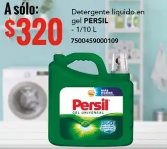 City Club Detergente líquido en gel PERSIL - 1/10 L oferta