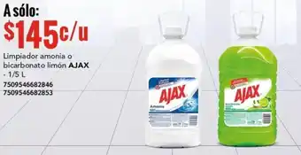 City Club Limpiador amonia o bicarbonato limón AJAX - 1/5 L oferta