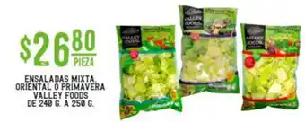 Ensaladas Mixta Oriental o Primavera Valley Foods