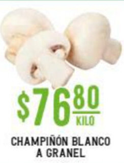 Soriana Súper Champiñon Blanco a Granel oferta