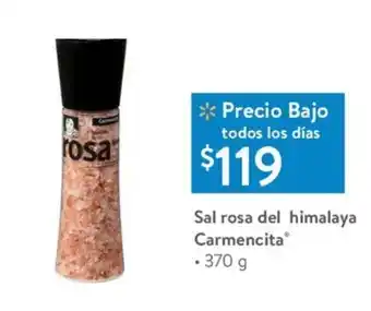 Walmart Sal rosa del himalaya Carmencita • 370 g oferta