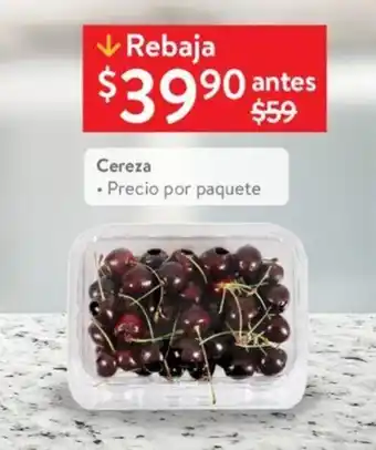 Cereza • Precio por paquete
