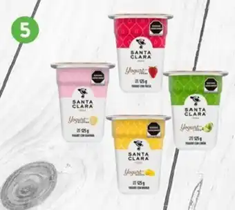 Walmart Variedad de yoghurt Santa Clara • 125 g x 4 oferta