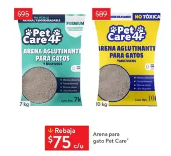 Walmart Arena para gato Pet Care® oferta