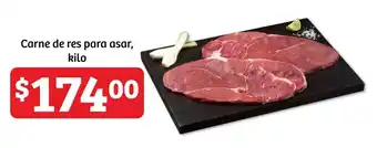 Soriana Mercado Carne de res para asar, kilo oferta