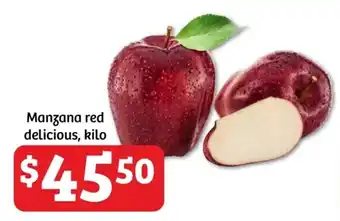 Soriana Súper Manzana red delicious, kilo oferta