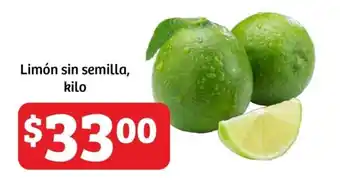 Soriana Súper Limón sin semilla, kilo oferta
