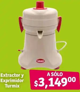 Extractor y Exprimidor Turmix