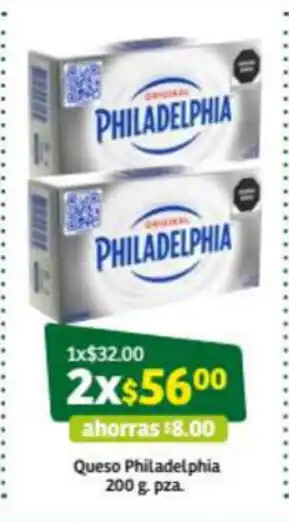 Soriana Súper Queso Philadelphia 2x200g oferta