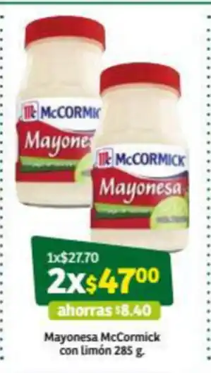 Mayonesa McCormick con Límón 2x285g