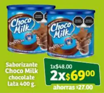 Soriana Súper Saborizante Choco Milk chocolate 2x400g oferta